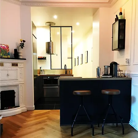 Montmartre Parisian - Full 51 M2 Lägenhet